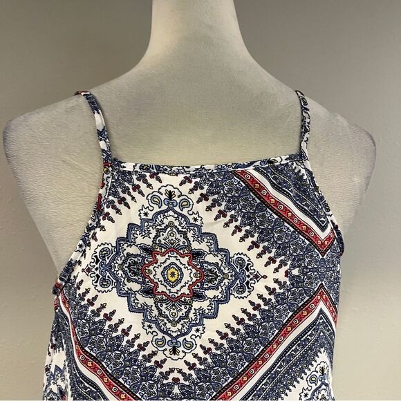 Rue 21 Geometric Print Maxi Dress with straps size medium - Picture 10 of 14